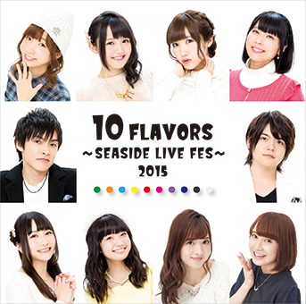 10FLAVORS～SEASIDE LIVE FES 2015～ - ジャケット画像