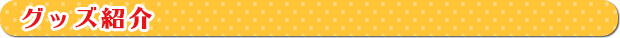 グッズ紹介